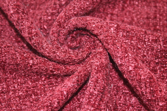 Wholesale New Plaid Tweed Coat Chenille Fabric for Autumn and Winter Women's Coat Clothing Luggage Fashion Cushion