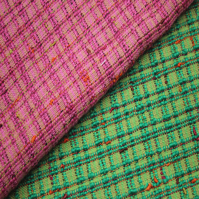 Stock Luxury New Design 100 Polyester Yarn Dyed Tweed Fabric for Plus Size Women's Dresses Coat Men's Clothing Pants