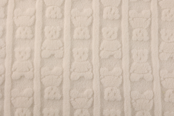Eco-friendly 100% Cotton Soft Jacquard Fabric Shu Velveteen Sherpa Cotton Fabrics for Clothing for Home Blanket Textile