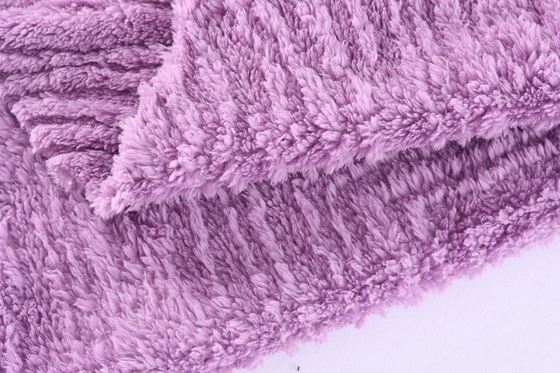 wholesale faux jacquard soft cotton fleece fabric for clothing blankets for winter pillows cushion
