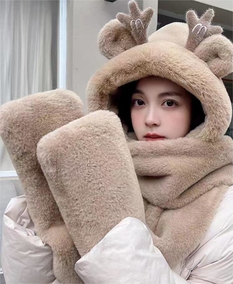Stock Lot Color 100% Polyester 20mm Faux Fur Fabric Lifelike Ferret Mink Plush Fabric for Women's Coat Blankets for Winter