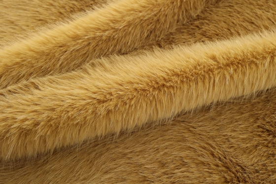 Recycled  100% Polyester Fabric 40mm Plush Thick Faux Fur Toka Fur Suede Composite Fabric Clothing Women's Clothing Bag Shoes