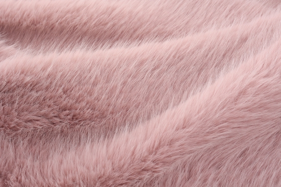 Recycled  100% Polyester Fabric 40mm Plush Thick Faux Fur Toka Fur Suede Composite Fabric Clothing Women's Clothing Bag Shoes