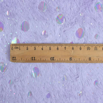 DDP USA Recycled China Manufacturer Wholesale Fashion Fluffy Multicolor Bronzing Fabric Poly Fleece Fabric Foil Rolls