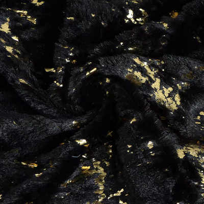 DDP Recycled Free Sample Cheap Wholesale PV Velvet Marble Style Knit White Polyester Hot Stamping Foil Fabric