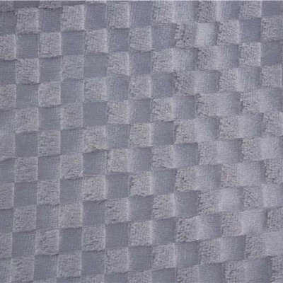 Recycled Free Sample Custom Style Knit Polyester OEM Flocking Short Plush Check Plain Fabric