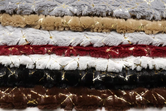 Recycled Bestsellers 100 Polyester PV Velvet Browning Simple Casual Chiffon Velvet Glitter Print Fabric Velvet Burnout Fabric