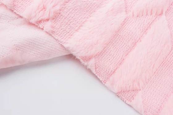 Recycled 100 Polyester Fashion 3d Printed Velvet Fabric Wholesale Korean Velvet Fabric for Doll Making