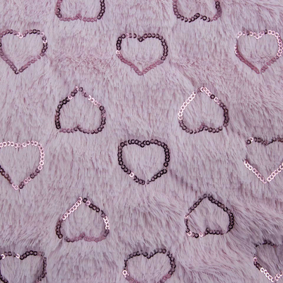 DDP China Supplier Wholesale Shine Poly Embroidered Sequin Fabric Manufacturer Fleece Velvet Fabric