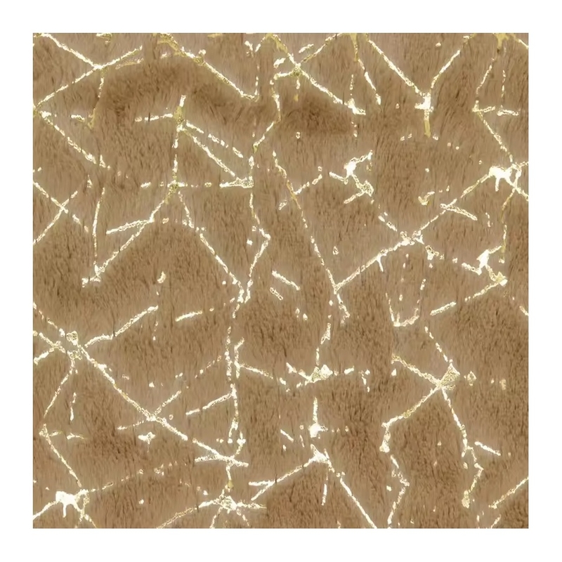 Recycled Bestsellers 100 Polyester PV Velvet Browning Simple Casual Chiffon Velvet Glitter Print Fabric Velvet Burnout Fabric
