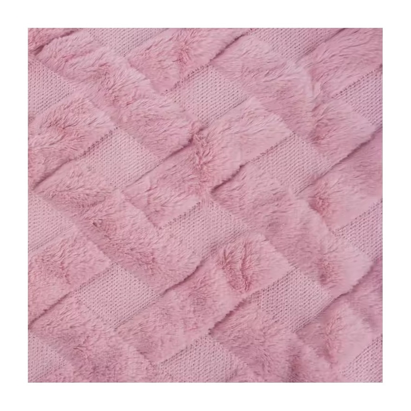 Recycled 100%  Polyester Fur Velvet Plush Fabric PV Velvet Embroidery Stripe Quilting Plush Fabric for Clothing Pillows