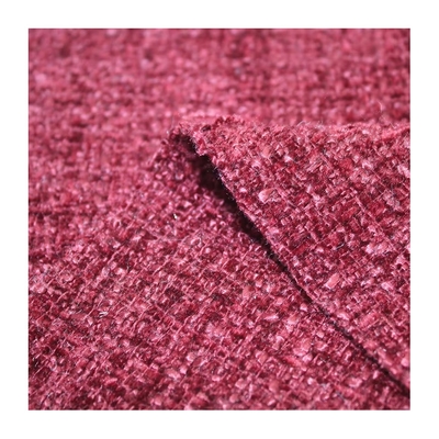 Wholesale New Plaid Tweed Coat Chenille Fabric for Autumn and Winter Women's Coat Clothing Luggage Fashion Cushion
