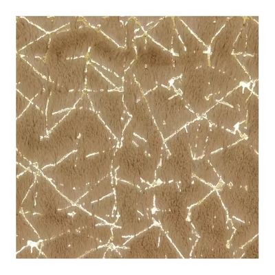 Recycled Bestsellers 100 Polyester PV Velvet Browning Simple Casual Chiffon Velvet Glitter Print Fabric Velvet Burnout Fabric