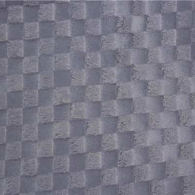 Eco-friendly Fashion High Quality Laminated Small Grid Fabric Velvet Print Sofa Velvet Textile Fabric